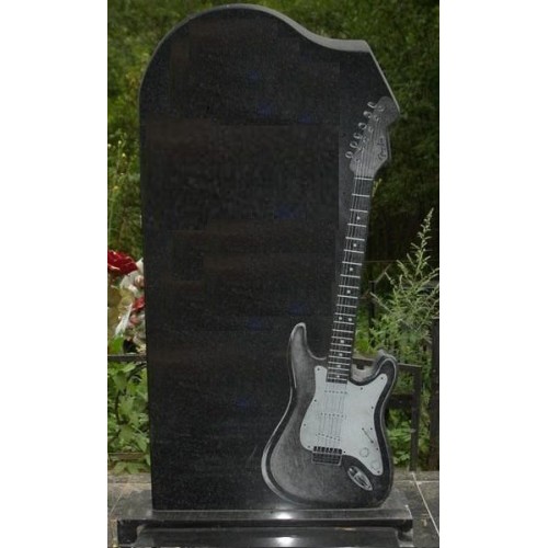 Памятник из гранита - гитара-4