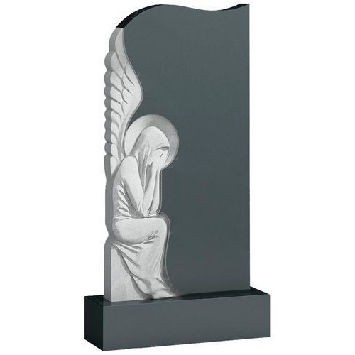 Памятник из гранита - ангел плачет мемориал A401